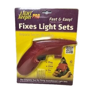 Light Keeper Pro Complete Tool For Fixing Light Sets/Pre-Lit Trees NEW